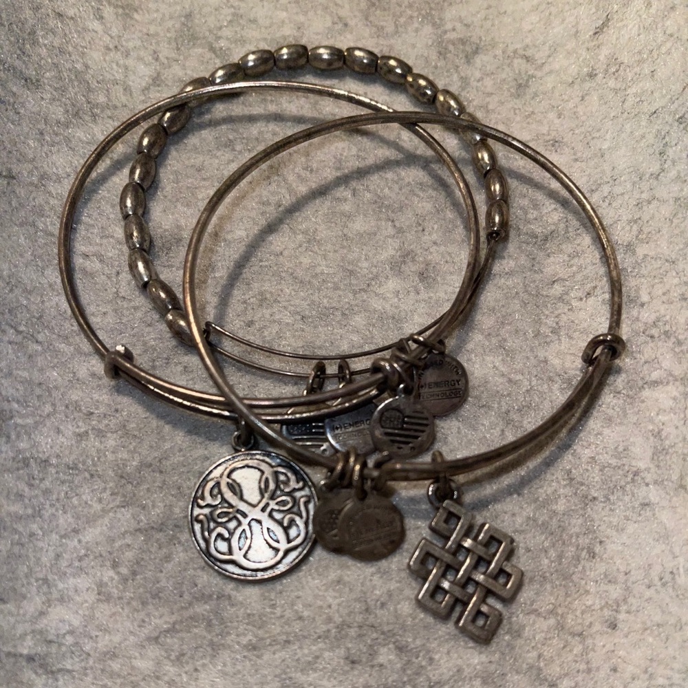 Alex and Ani bracelet set